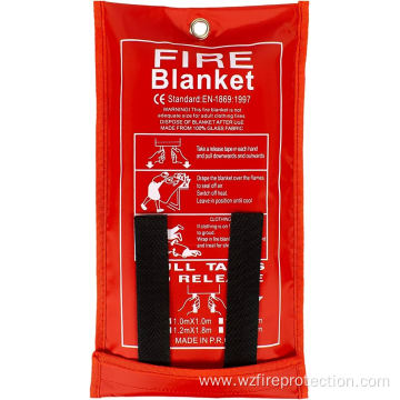 Anti high temperature fire blanket for home